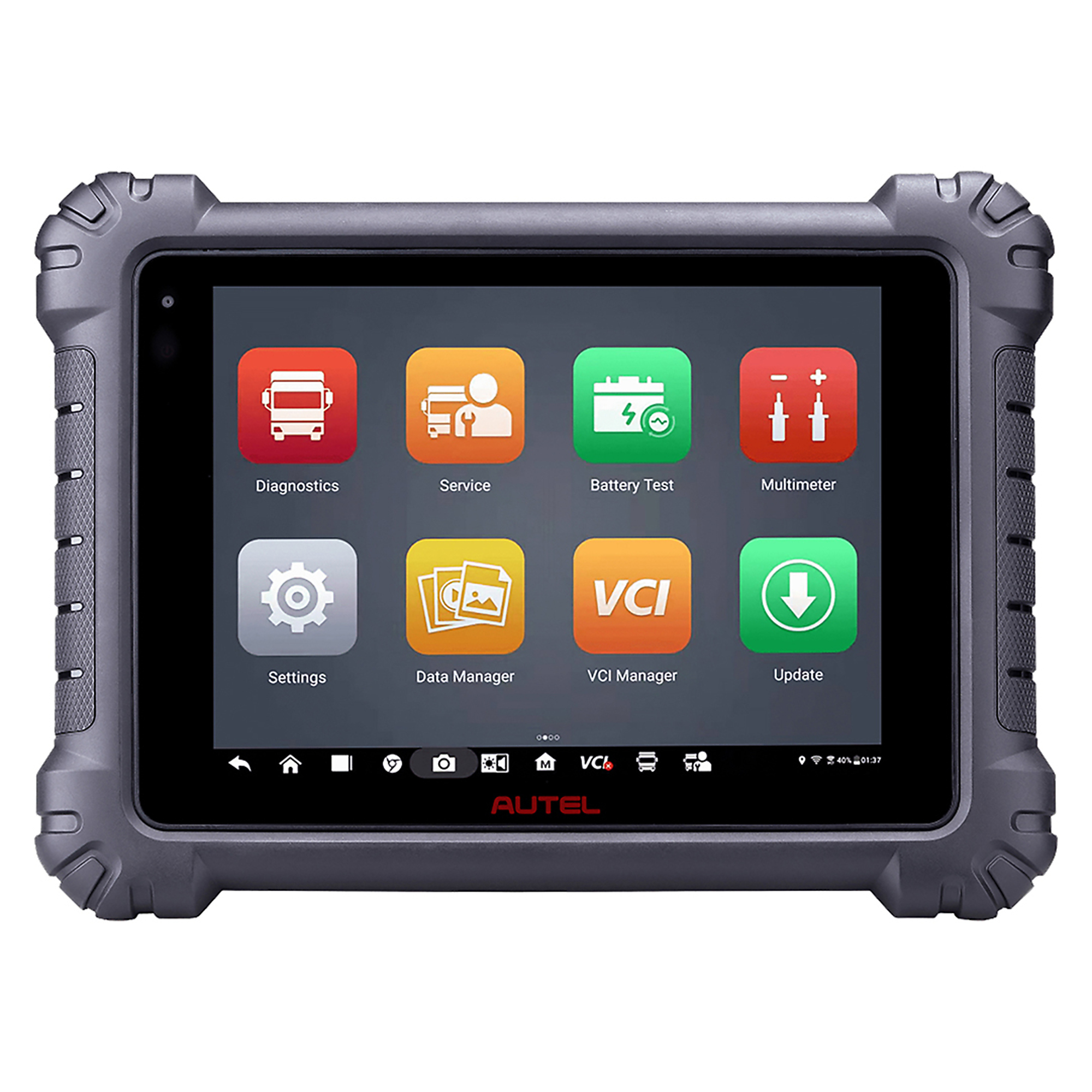Autel Advanced Commercial Vehicle Diagnostic Tablet — 9.7in. Touchscreen, Wireless J2534 VCI, Bluetooth, Model# MS909CV